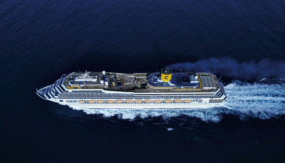 Το κρουαζιερόπλοιο Costa Fortuna ©ΔΤ