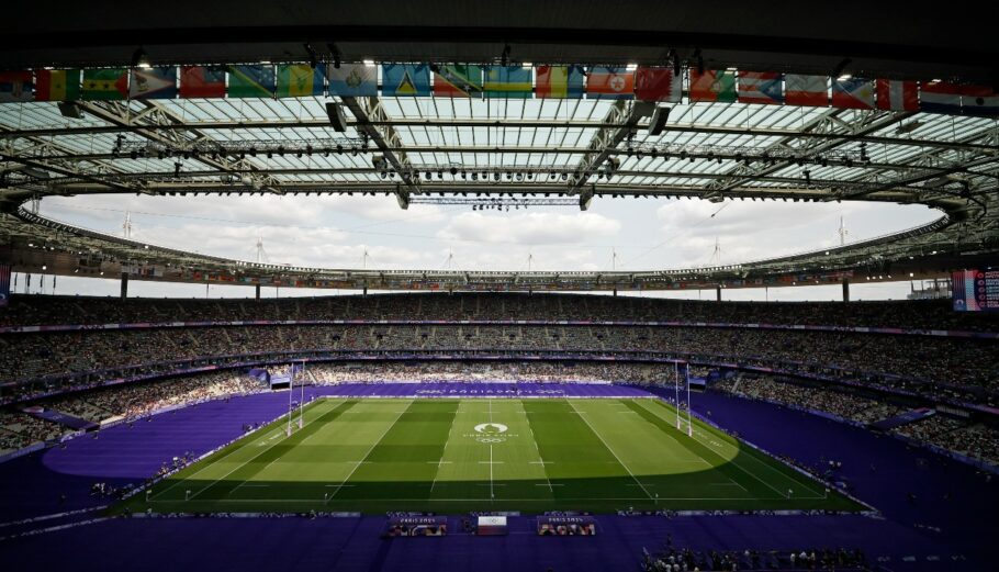 Το Stade de France, πριν από την έναρξη των Ολυμπιακών αγώνων EPA_YOAN VALAT