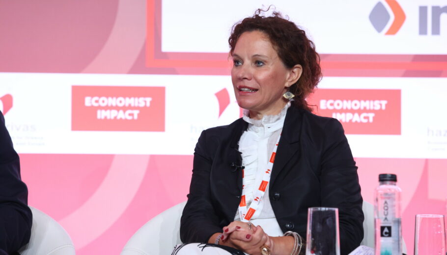 Η CEO του ΔΕΣΦΑ, Μαρία Ρίτα Γκάλι © Economist Impact / Hazlis Photos