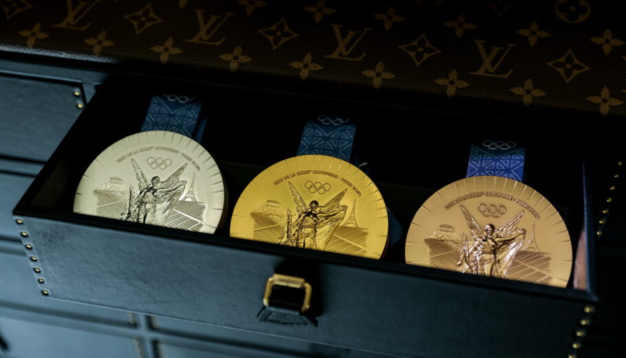 Τα μετάλλια των Ολυμπιακών Αγώνων, Παρίσι 2024 © EPA/TERESA SUAREZ