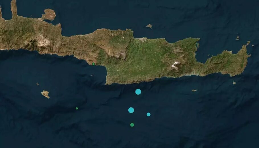 Σεισμός στην Κρήτη ©Γεωδυναμικό Ινστιτούτο