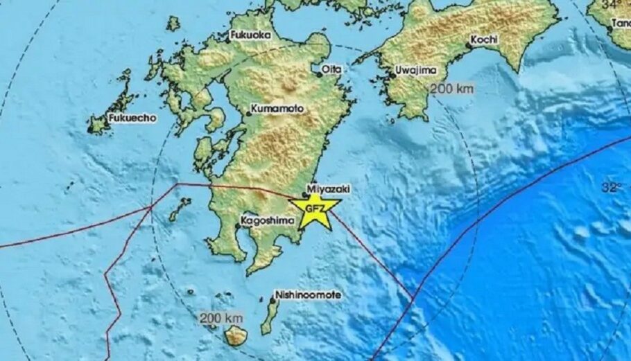 Σεισμός στην Ιαπωνία ©U.S. Geological Survey