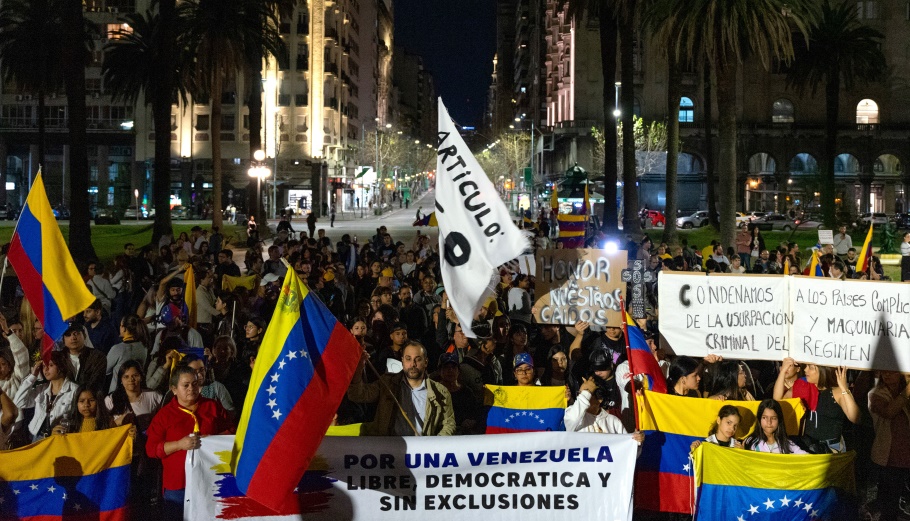Διαδήλωση στη Βενεζουέλα © EPA/Meri Parrado