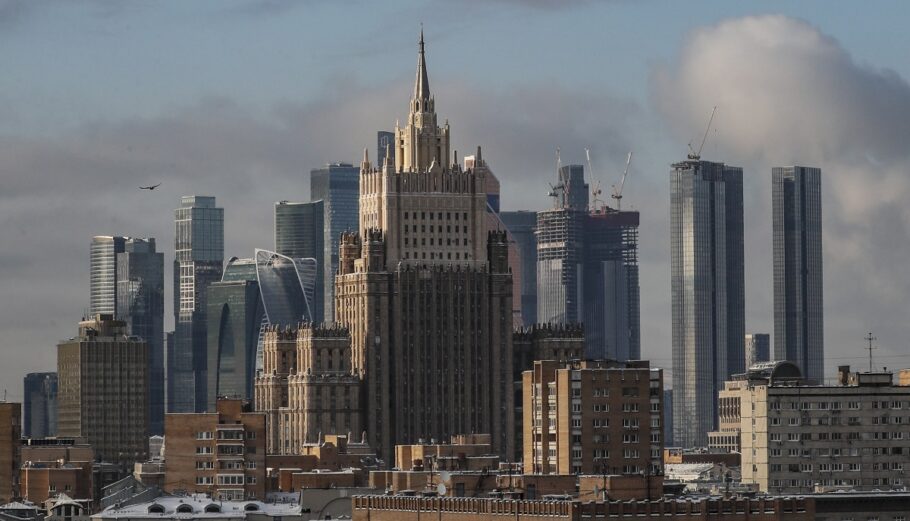 Το Υπουργείο Εξωτερικών της Ρωσίας © EPA/YURI KOCHETKOV