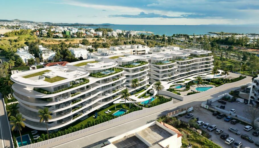 Η μακέτα από το «Athens Triton» στο Ελληνικό© qg-investments.com/