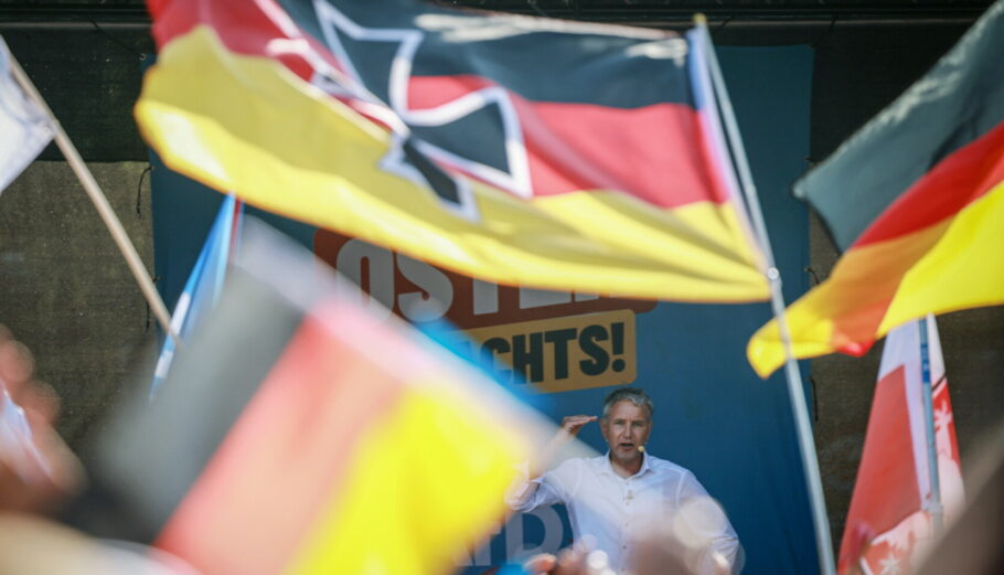 Συγκέντρωση του AfD στη Γερμανία © EPA/CLEMENS BILAN