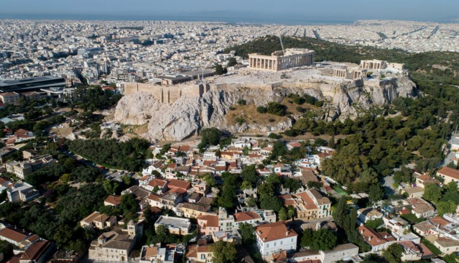 Ακίνητα, Ακρόπολη, αεροφωτογραφία © Eurokinissi