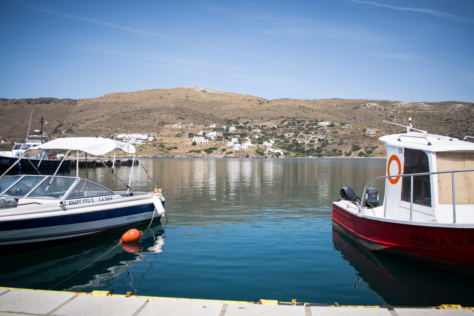 Καϊκια στην Άνδρο © EUROKINISSI/ΛΥΔΙΑ ΣΙΩΡΗ