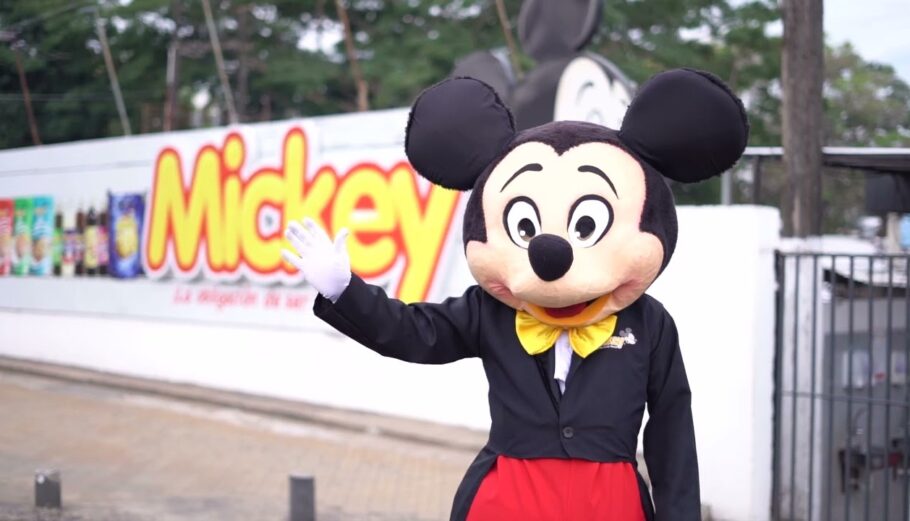 Η μασκότ της εταιρείας Mickey της Παραγουάης © mickey.com.py