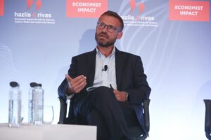 Αλέξης Παΐζης, αναπληρωτής CEO Λειτουργιών Παραγωγής της ΔΕΗ © The Economist Impact Events