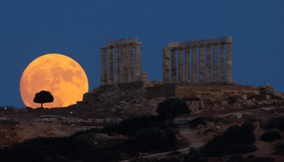 Ο Ναός του Ποσειδώνα στο Σούνιο © ΙΝΤΙΜΕ