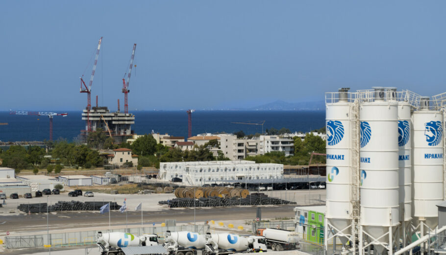 Οι εγκαταστάσεις του Ομίλου Ηρακλής και ο Riviera Tower © Όμιλος ΗΡΑΚΛΗΣ