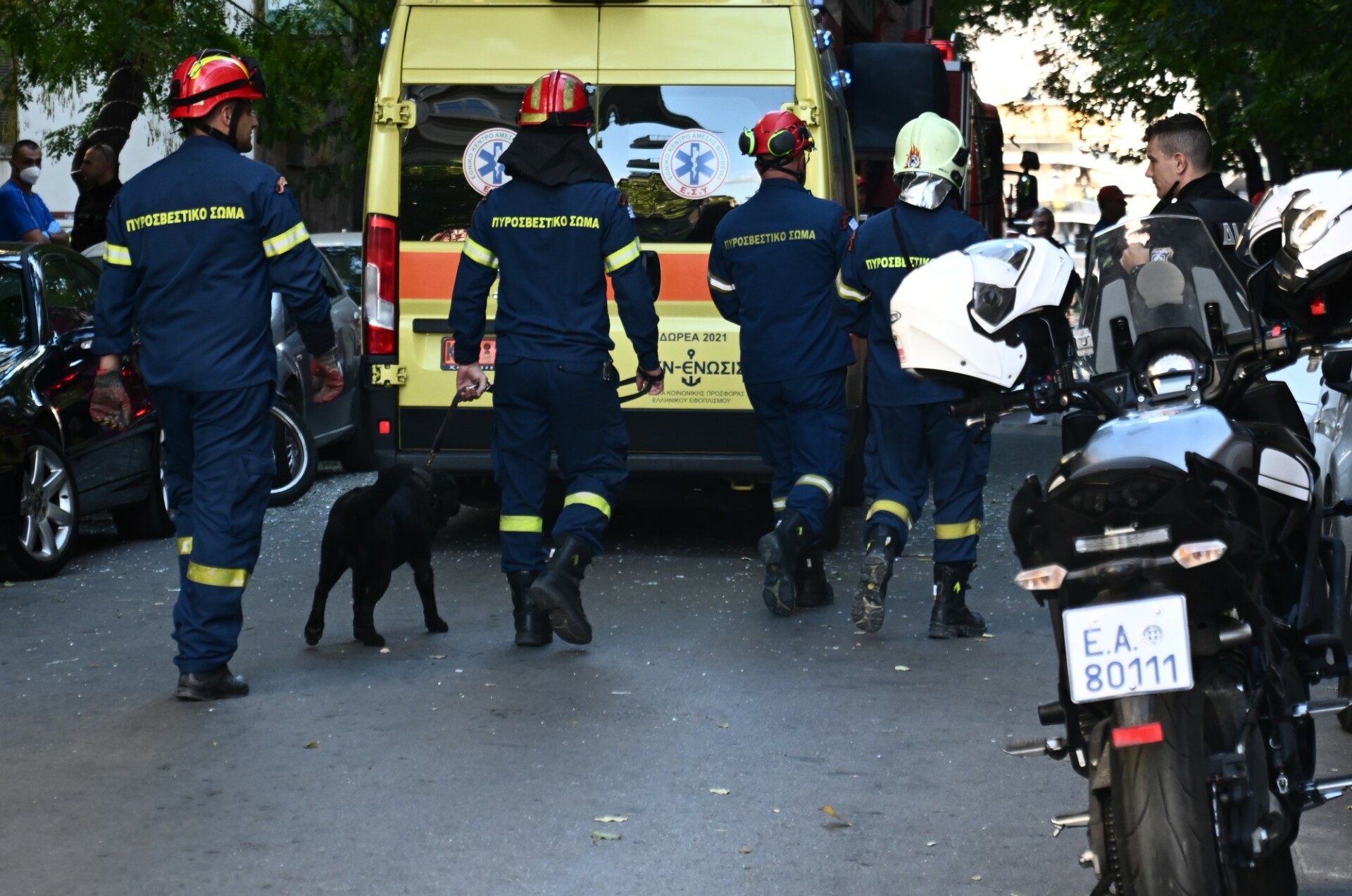 αμπελοκηποι εκρηξη