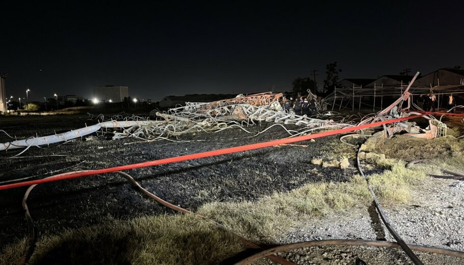 Συντριβή ελικοπτέρου στο Τέξας © Houston Fire Dept / X