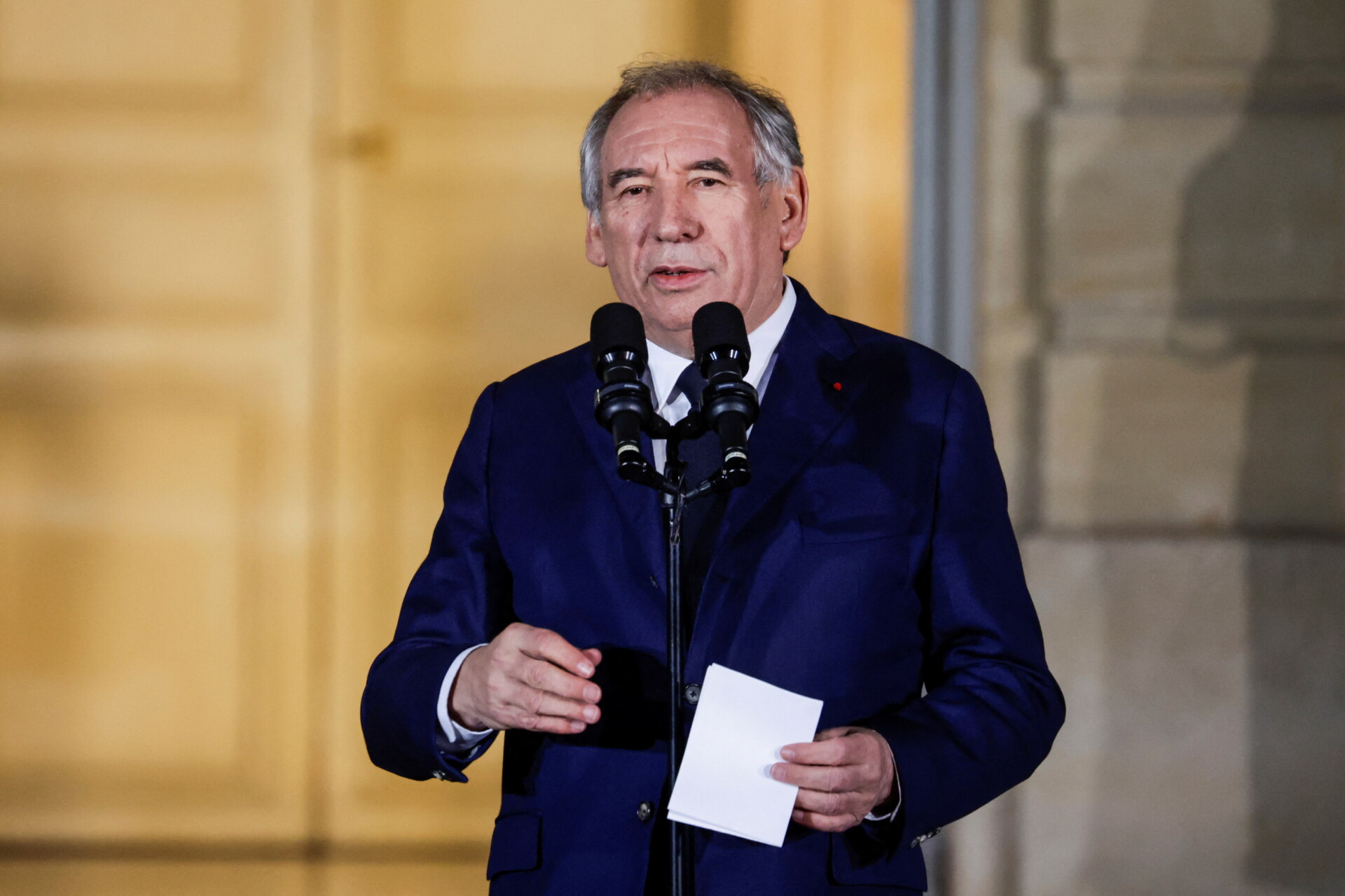 Francois Bayrou fransoua bairou φρανσουά μπαϊρού