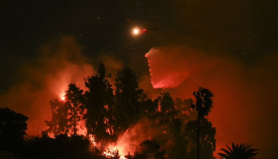 ΠΥΡΟΣΒΕΣΤΙΚΗ ΠΥΡΚΑΓΙΑ ΛΟΣ ΑΝΤΖΕΛΕΣ Pacific Palisades