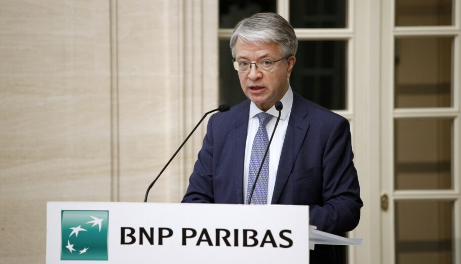 O CEO της BNP Paribas Jean-Laurent Bonnafe © EPA/YOAN VALAT