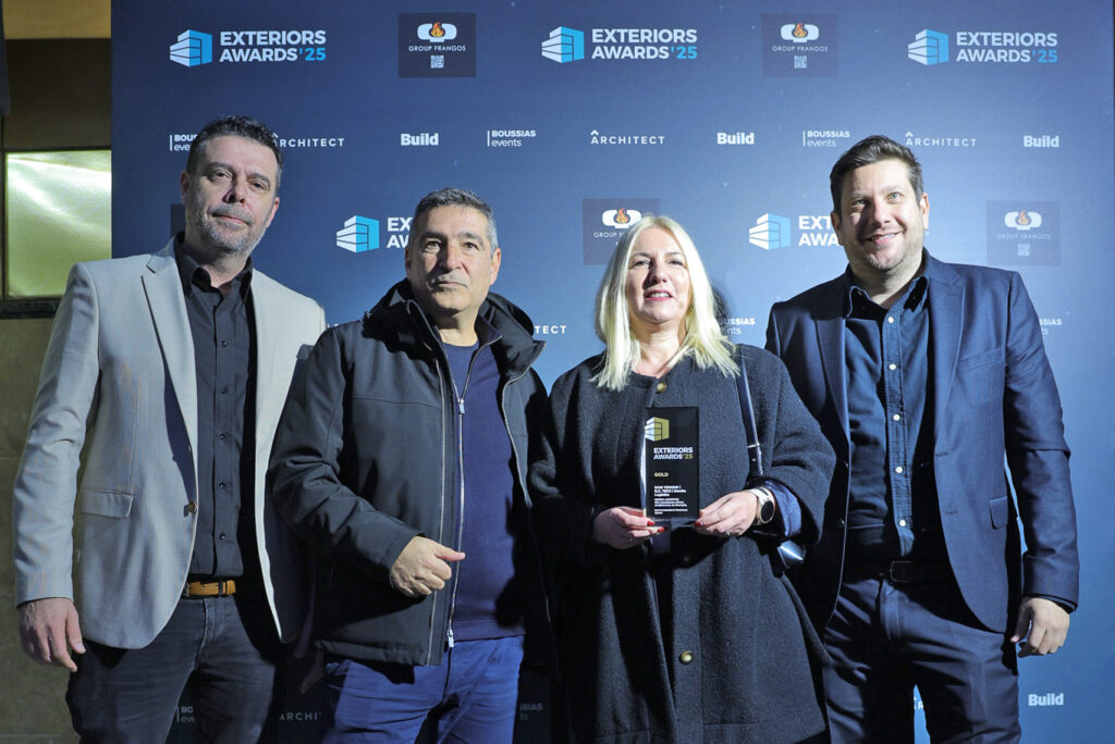 Χρυσή διάκριση για την ελίν Τεχνική στα Exterior Awards 2025